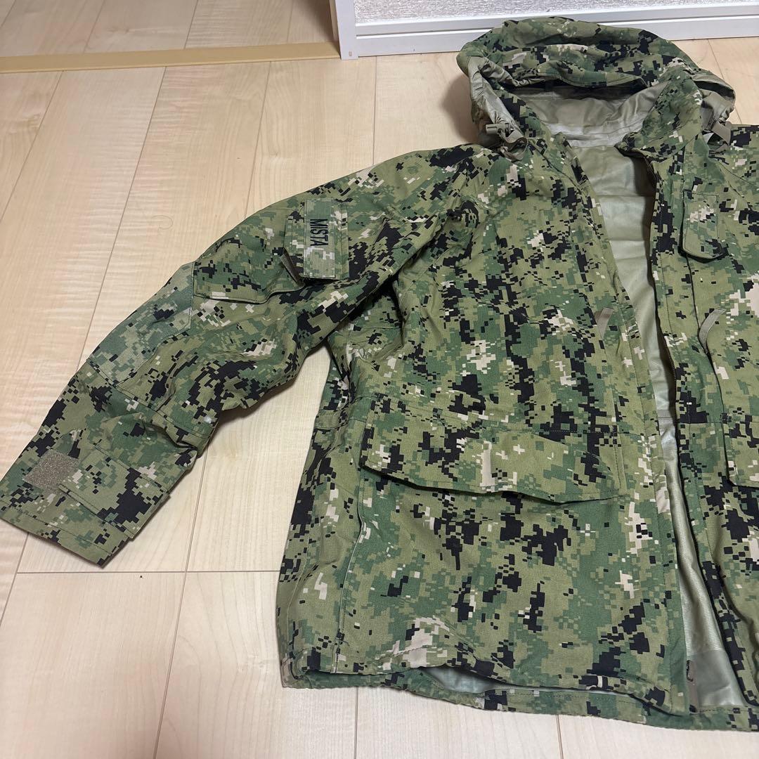 USN 米海軍 NWU パーカデジタルカモ 米軍放出品　ゴアテックス