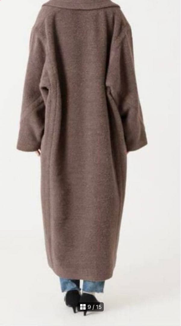 ✨美品✨ イエナ IENA チェスターコート ブラウン アルパカ ウール 大きめ