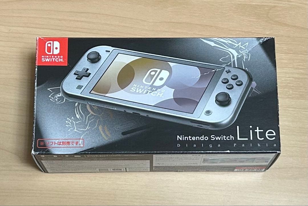 Switch Lite 本体　箱付き　ディアルガ・パルキア