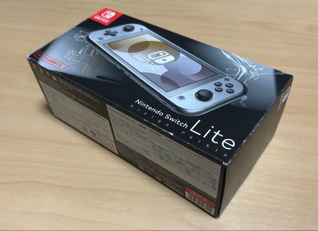 Switch Lite 本体　箱付き　ディアルガ・パルキア