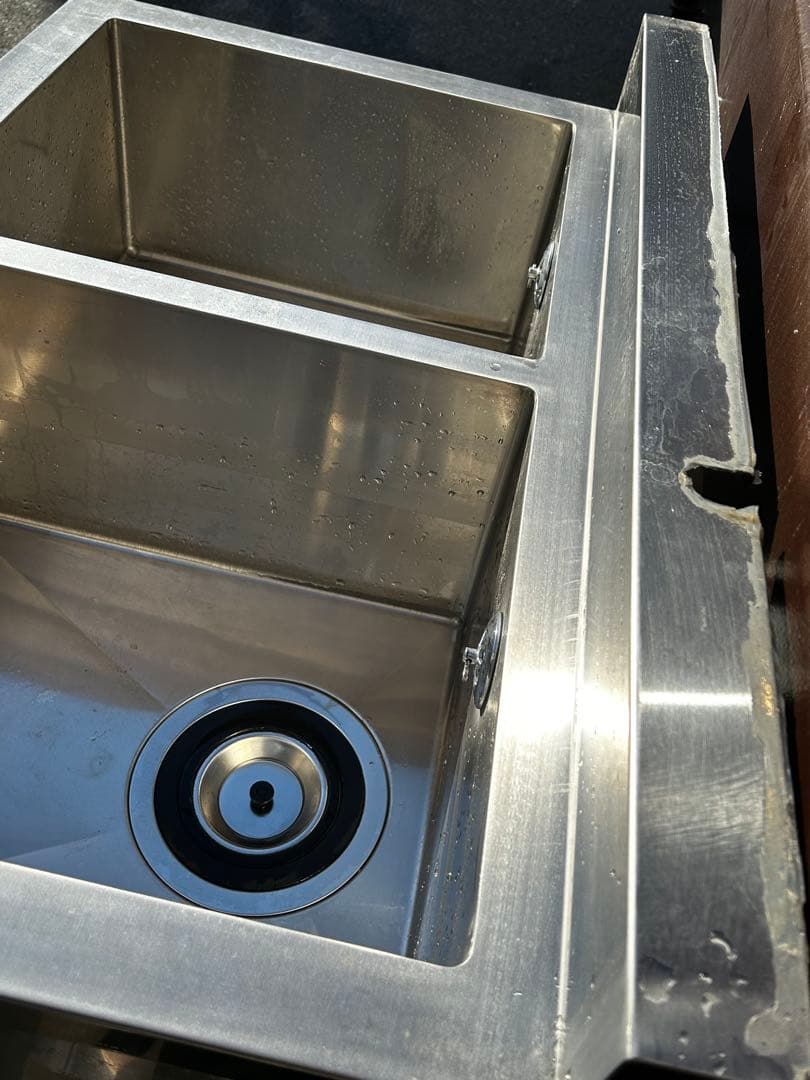 KIPROSTAR業務用ステンレス　2層流し台90×60×80 直接引き取り専用