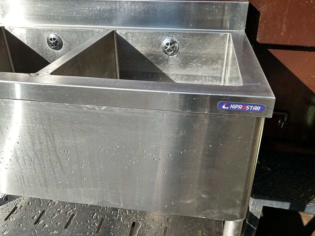 KIPROSTAR業務用ステンレス　2層流し台90×60×80 直接引き取り専用