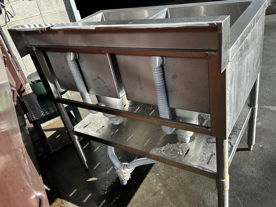 KIPROSTAR業務用ステンレス　2層流し台90×60×80 直接引き取り専用