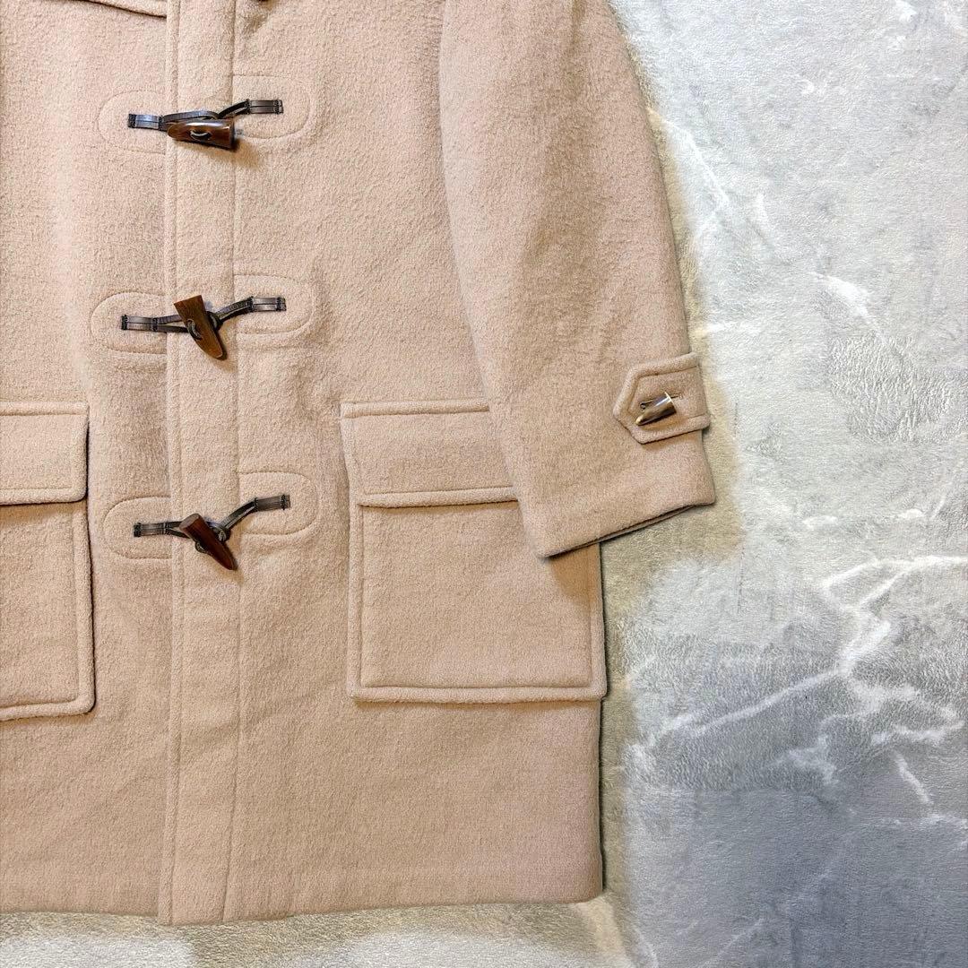 BURBERRY LONDON ロング ダッフルコート ウール ベージュ L
