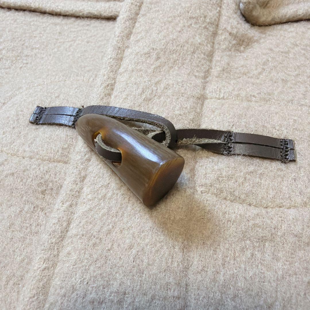 BURBERRY LONDON ロング ダッフルコート ウール ベージュ L