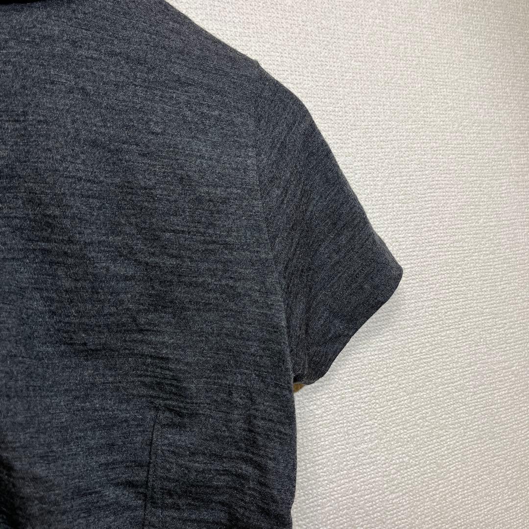 tricot COMME des GARCONS レーヨン 花柄刺繍半袖シャツ