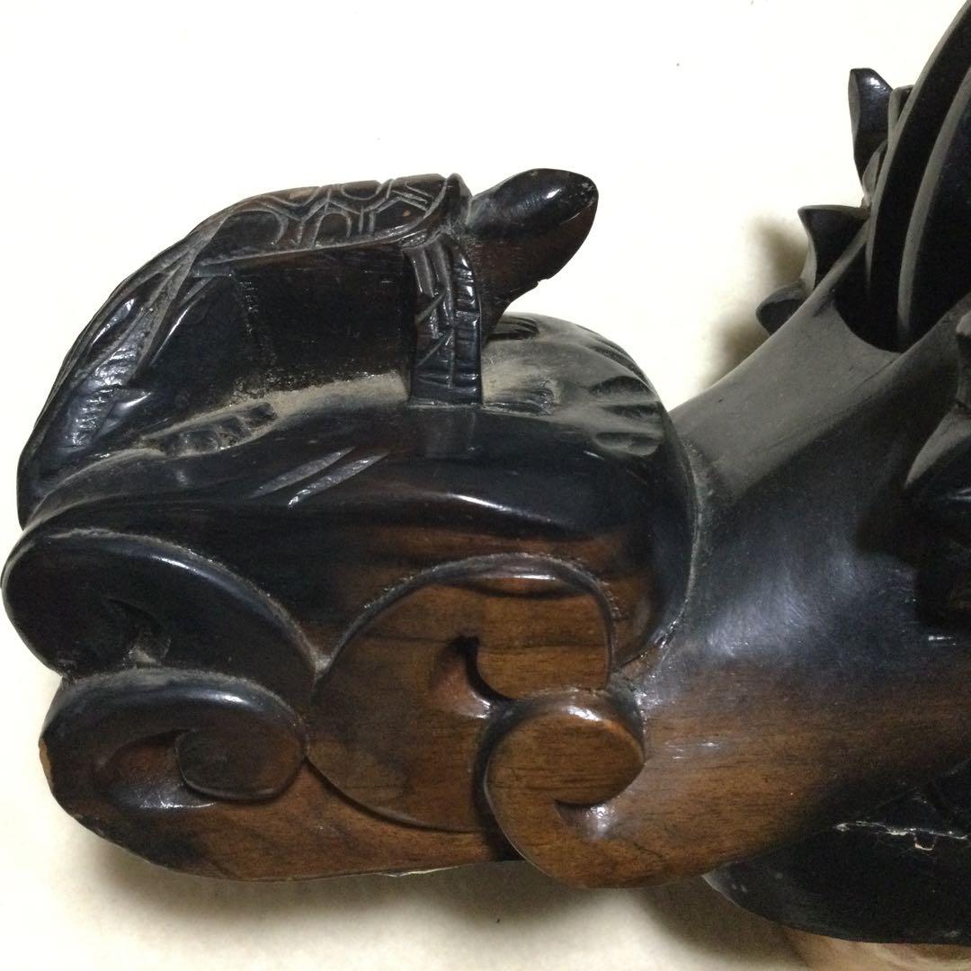 木製ドラゴン彫刻大工さんの昔の線引く道具ですNO７９〜飾りにどおですか。