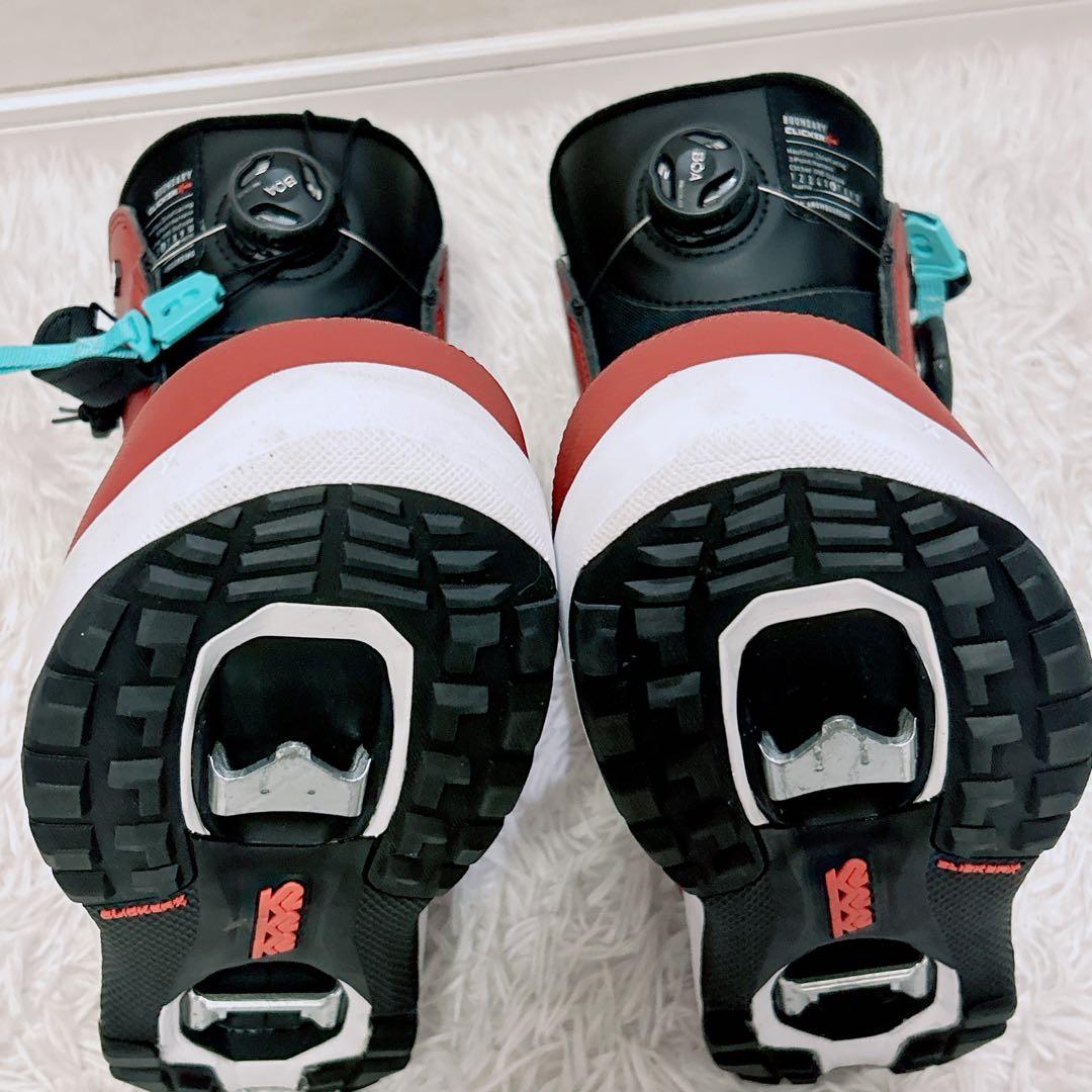 【美品】BOUNDARY CLICKER XHB ステップインブーツ　28cm