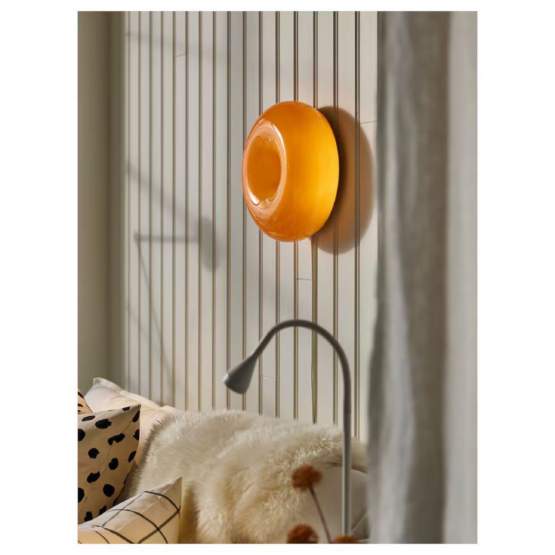 IKEA VARMBLIXT ヴァルムブリクスト ドーナツ ウォールランプ