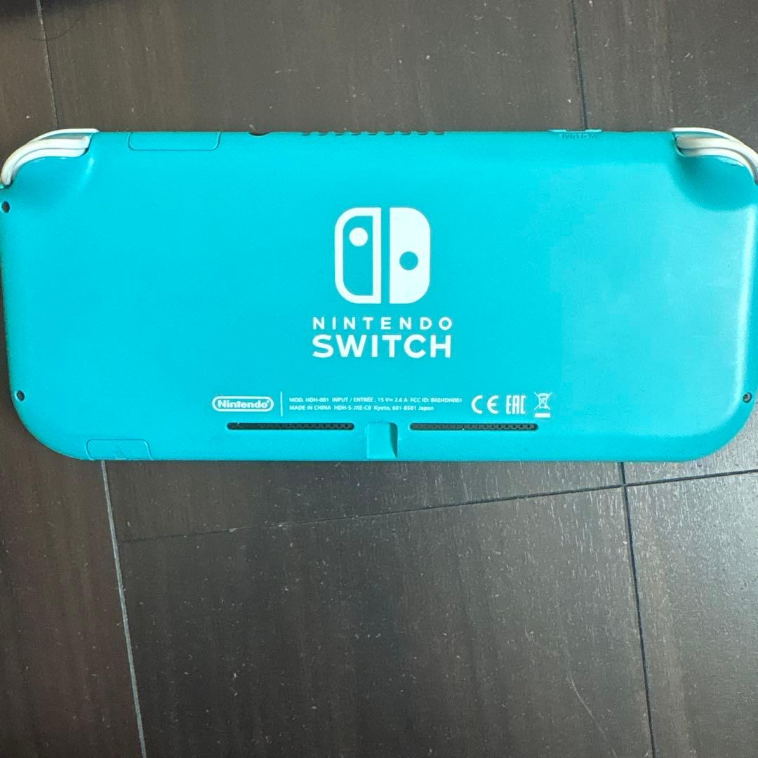 ジャンク　Nintendo Switch lite ターコイズ　本体