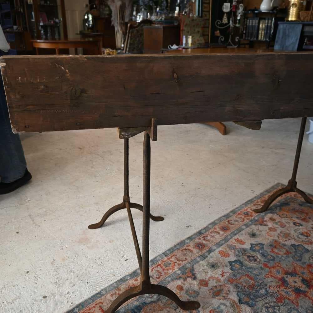 り*樹様 L3710-6 英国アンティーク ファームテーブルアトリエ テーブル