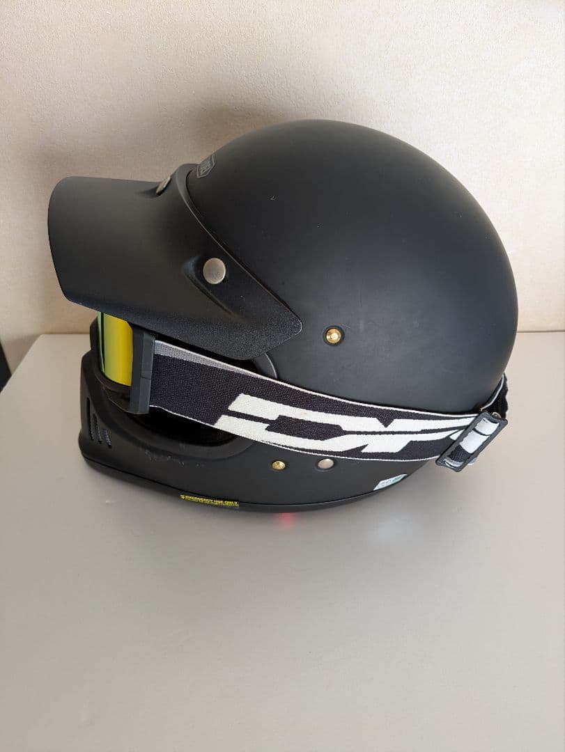 SHOEI◆EX-ZERO◆バイザー・ゴーグル付き◆Lサイズ