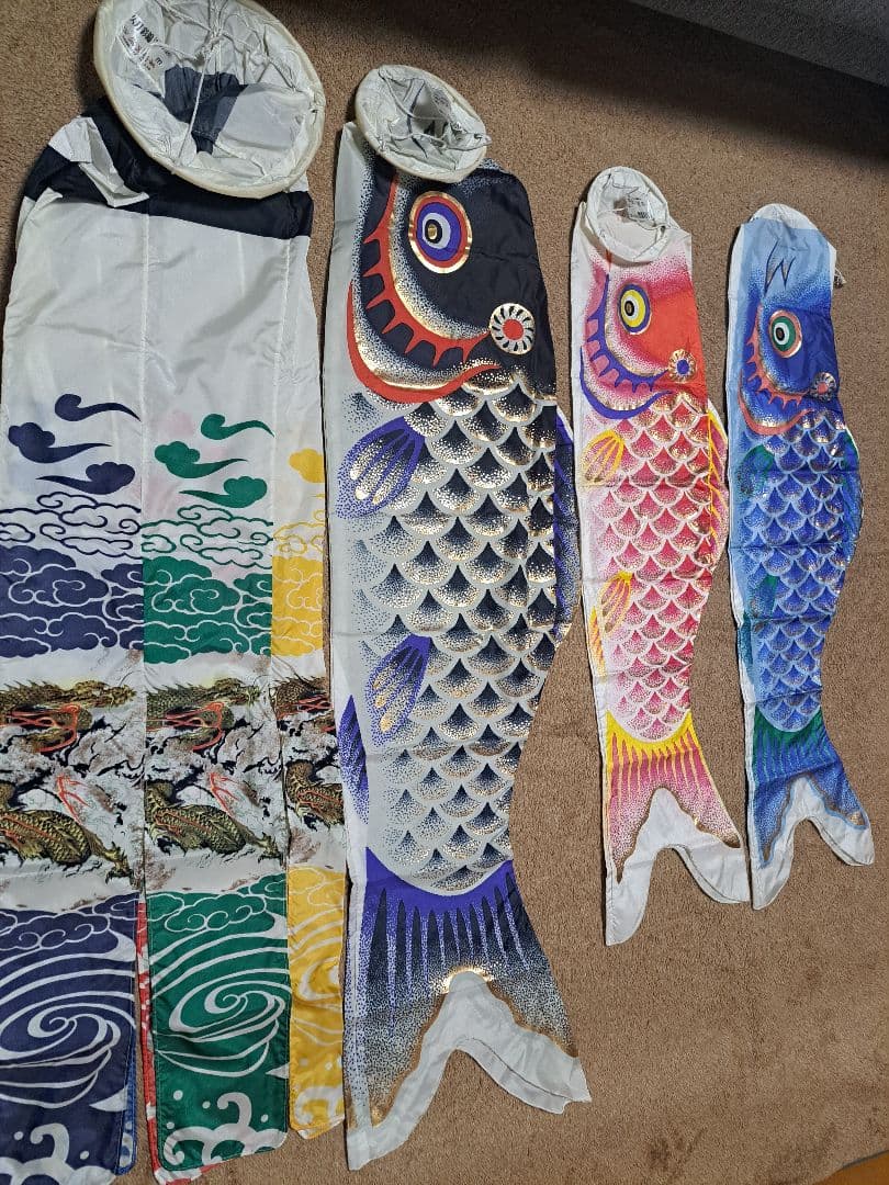 【久月】　鯉のぼり　スタンドセット（おまけつき）