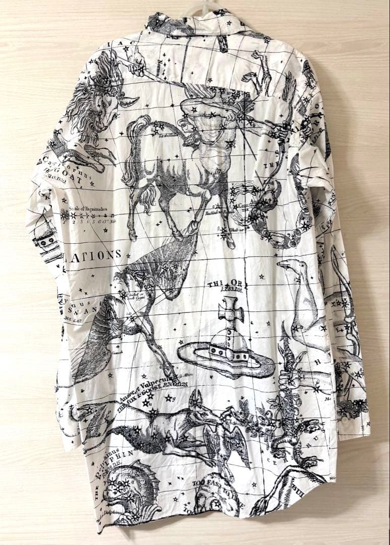 【試着のみ】Vivienne Westwood MAN 星座シャツ