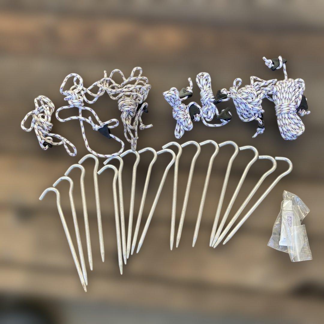 【美品・付属品完備】 Peak アメニティドーム M（5人用）テント