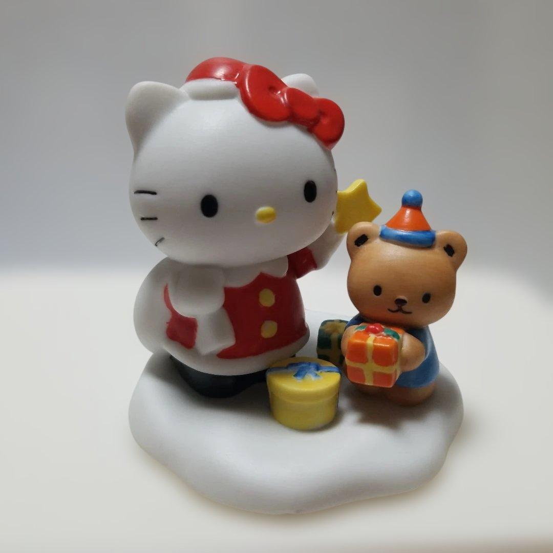 ハローキティ　キティ　陶器　万年カレンダー　フィギュア