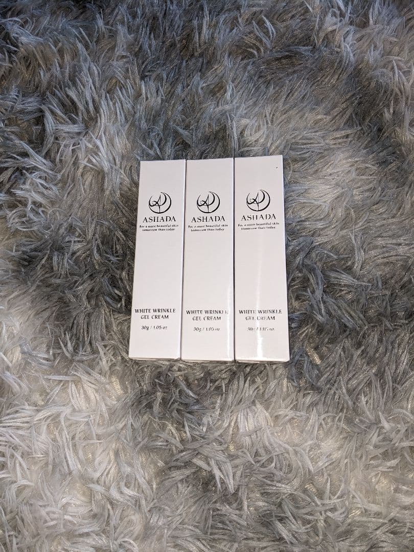 ASHADA ホワイトモイスチャーゲルクリーム 30g 3個セット