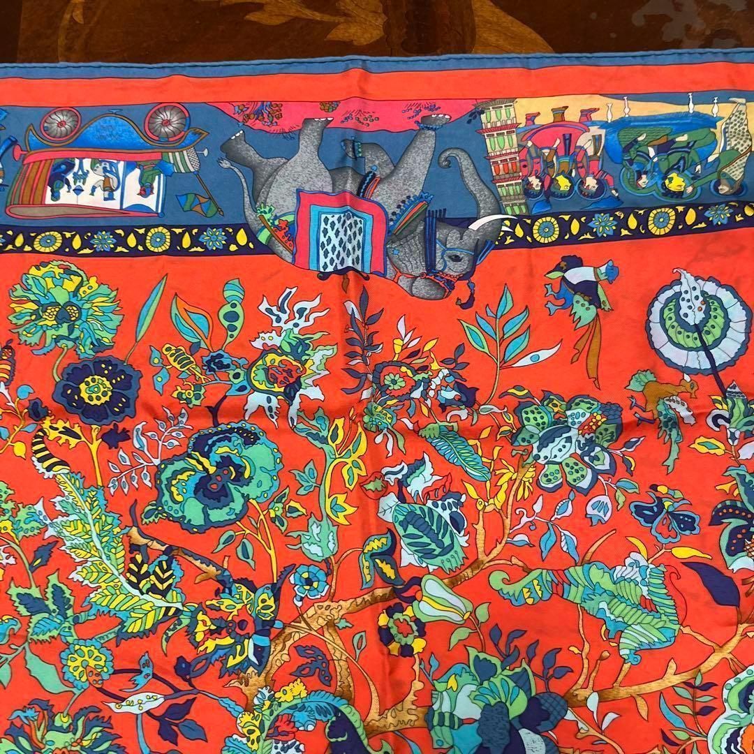 エルメス スカーフ カレ90 眩惑のインド