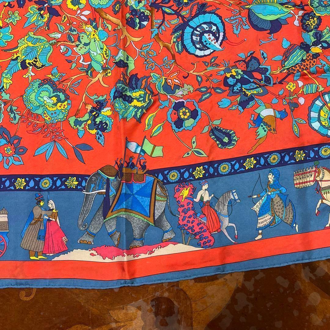 エルメス スカーフ カレ90 眩惑のインド