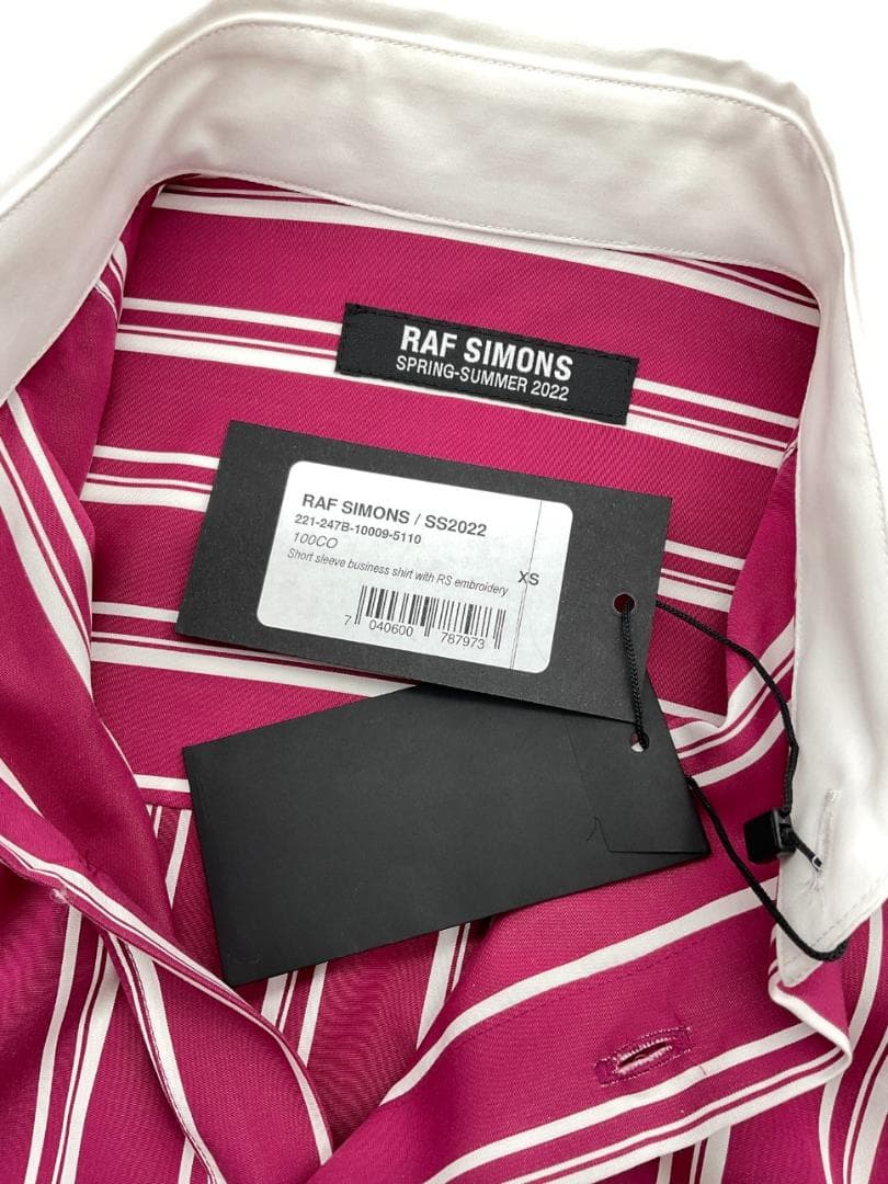 【未使用品】RAF SIMONS Short sleeve ビジネスシャツ