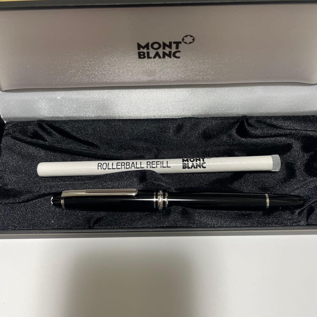 MONT BLANC ローラーボールペン 黒 リフィル付き