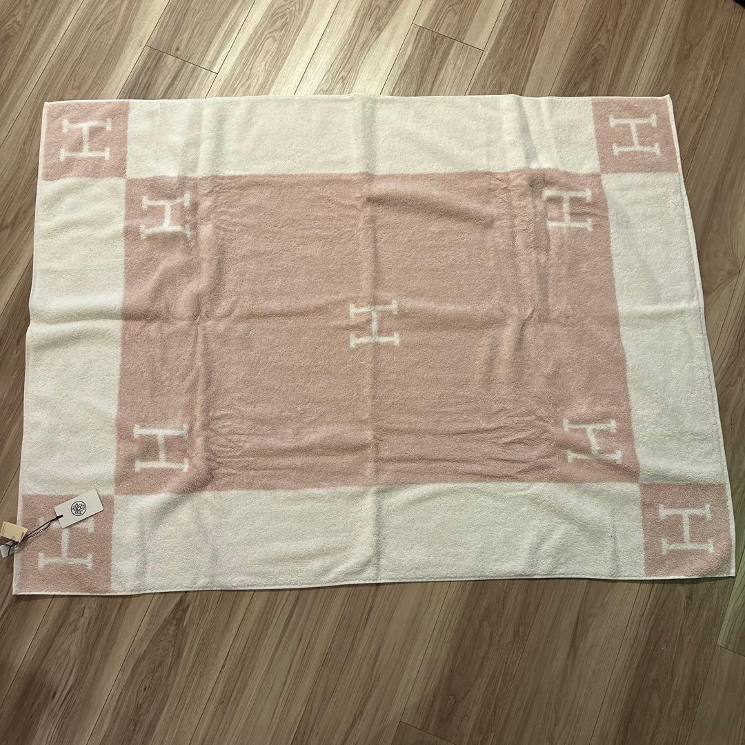 HERMES エルメス バスタオル 大判 ハンカチ セット アヴァロン 箱付き