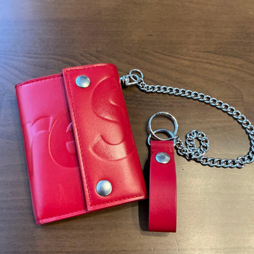 Supreme レザーウォレット　25FW