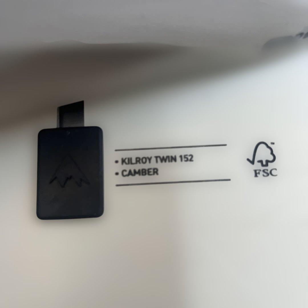 バートンBurton ボード　ビンディングKILROYTWIN 152 セット