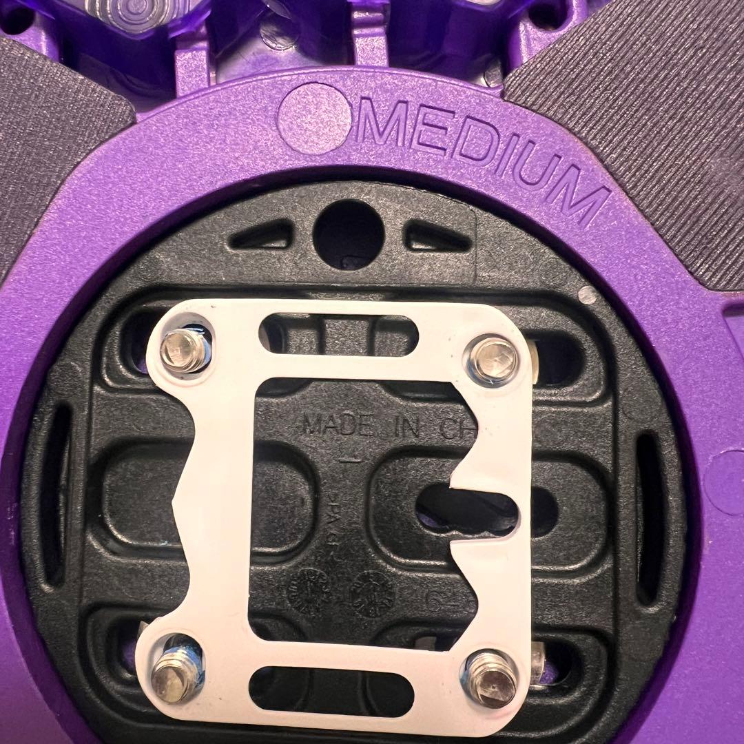 【SALOMON】MIRAGE スノーボード ビンディング パープル Mサイズ