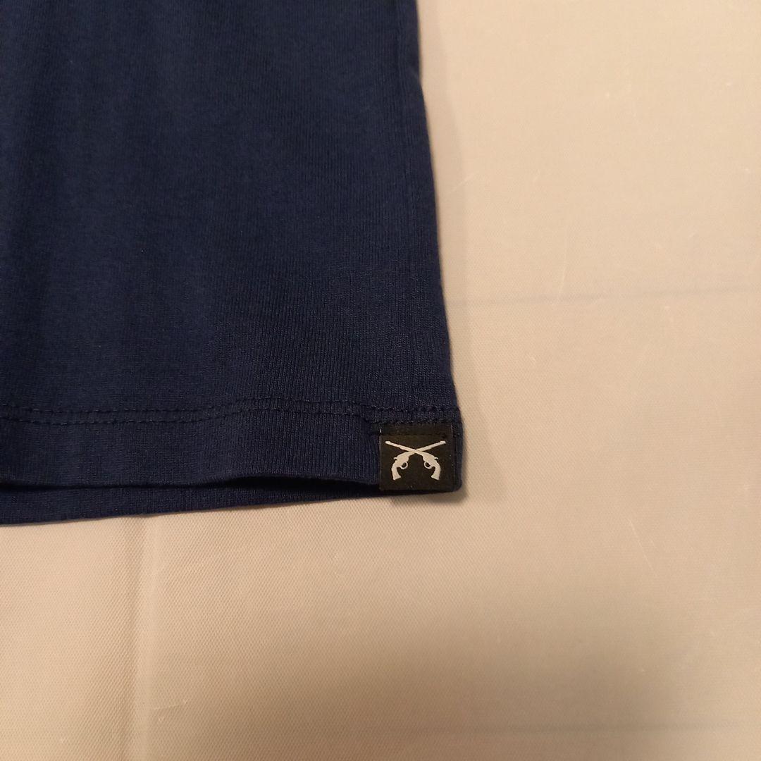 ロアー 美品！ カワノ別注 フルスワロVネックTシャツ サイズ2