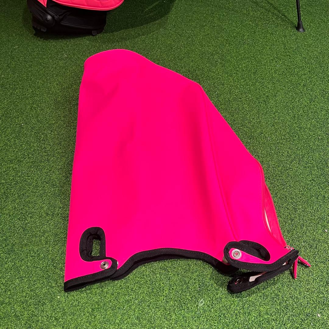 【訳アリ】VESSEL×G/FORE 別注ピンク キャディバッグ