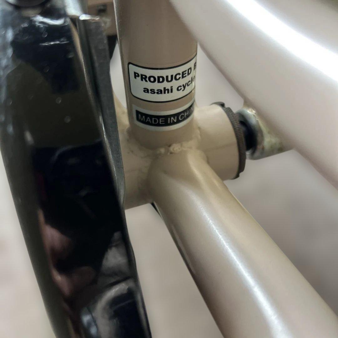 ミキールさま専用　自転車 ベージュ　小径車　アサヒサイクル　ブライトデイ　20イ