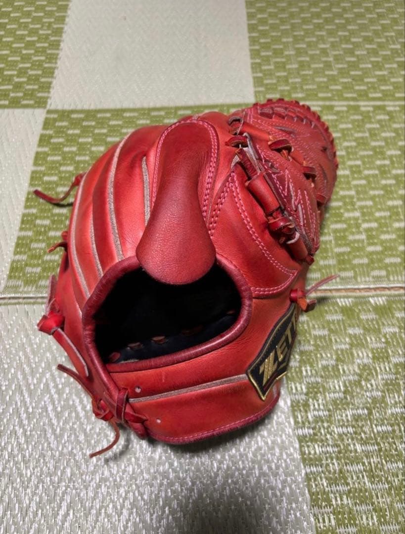 ZETT プロステイタスSE 硬式投手用グロ ーブ ウェルダーラベル