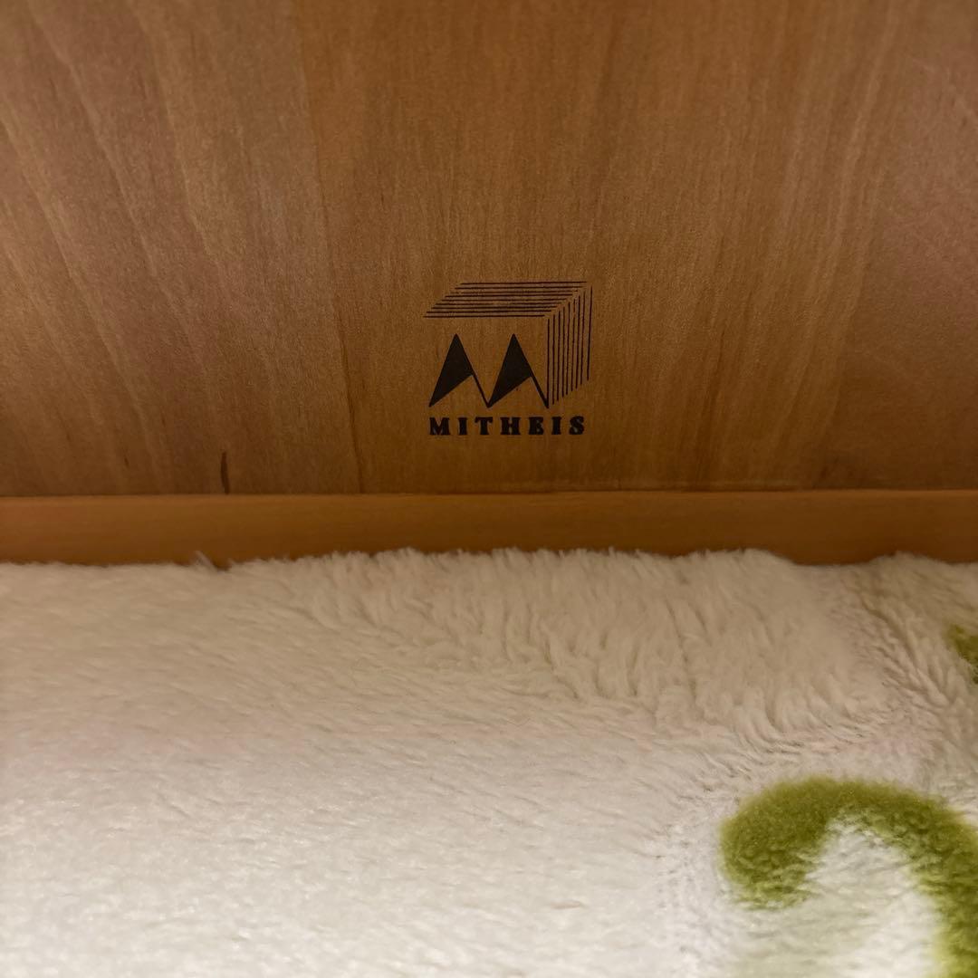 希少Mitheis木製 ブレッドケース／カッティングボード／クズ受けトレイ