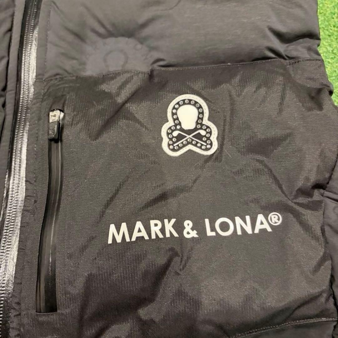 MARK & LONA フード付きダウンベスト 50