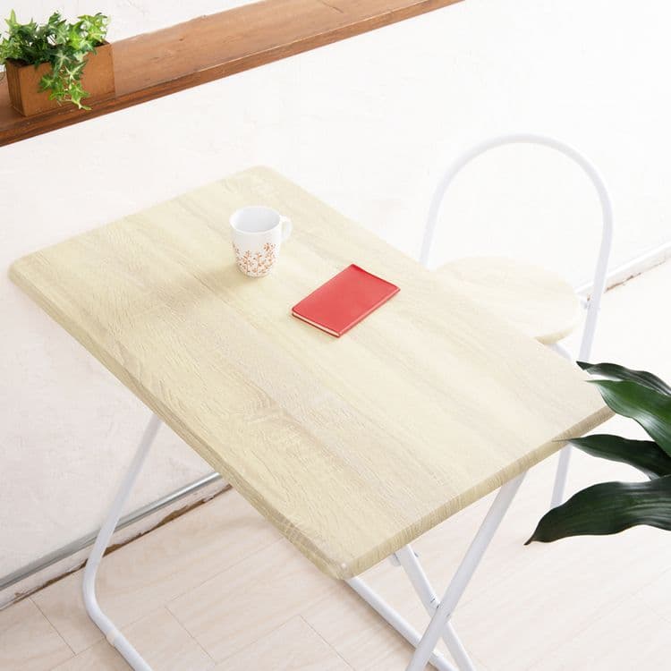 《新品・送料無料》《完成品》ヴィンテージデスク＆チェア 幅80cm 折りたたみ式