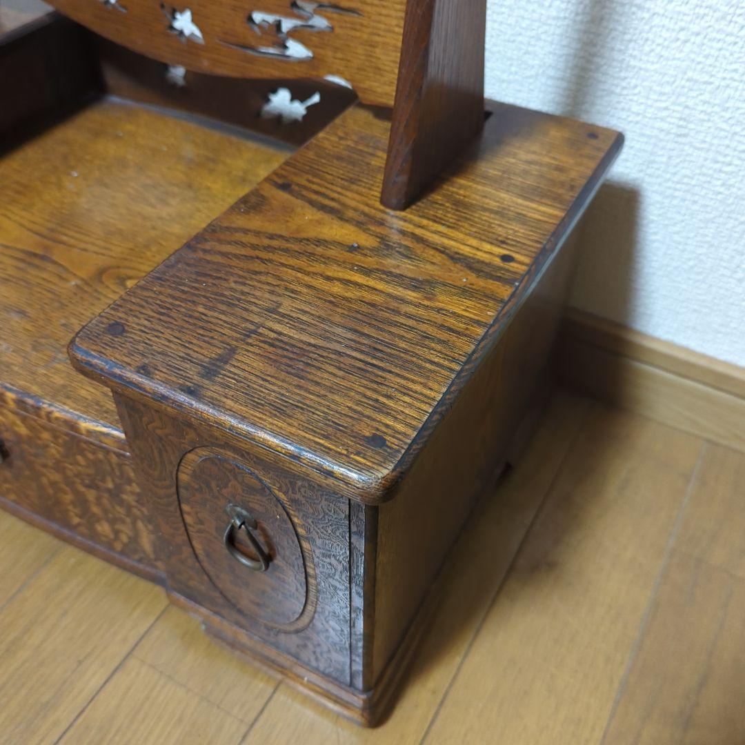 木製和風ドレッサー　化粧鏡　昭和レトロ　古民家　アンティーク
