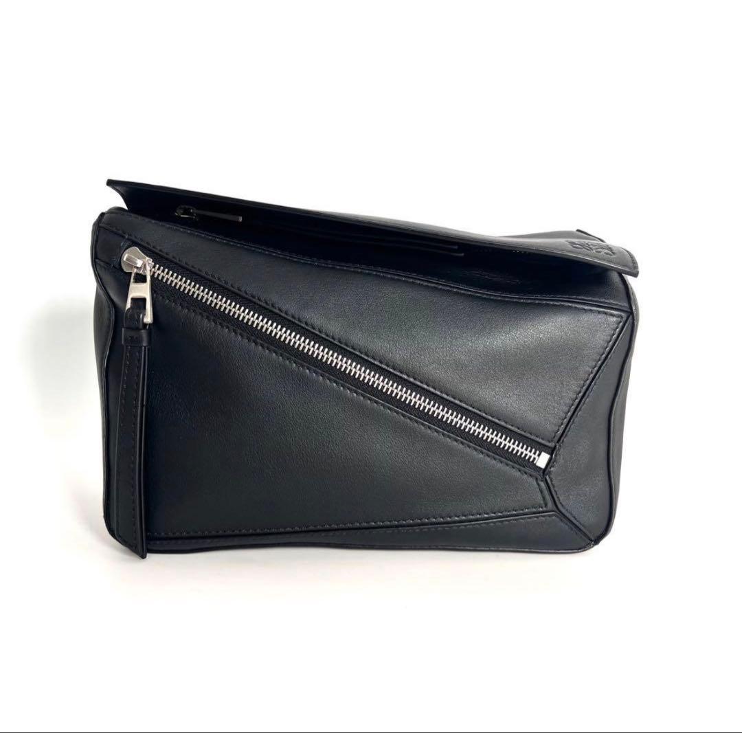 【専用】ロエベ パズル バムバッグ スモール クロスボディ ブラック レザー