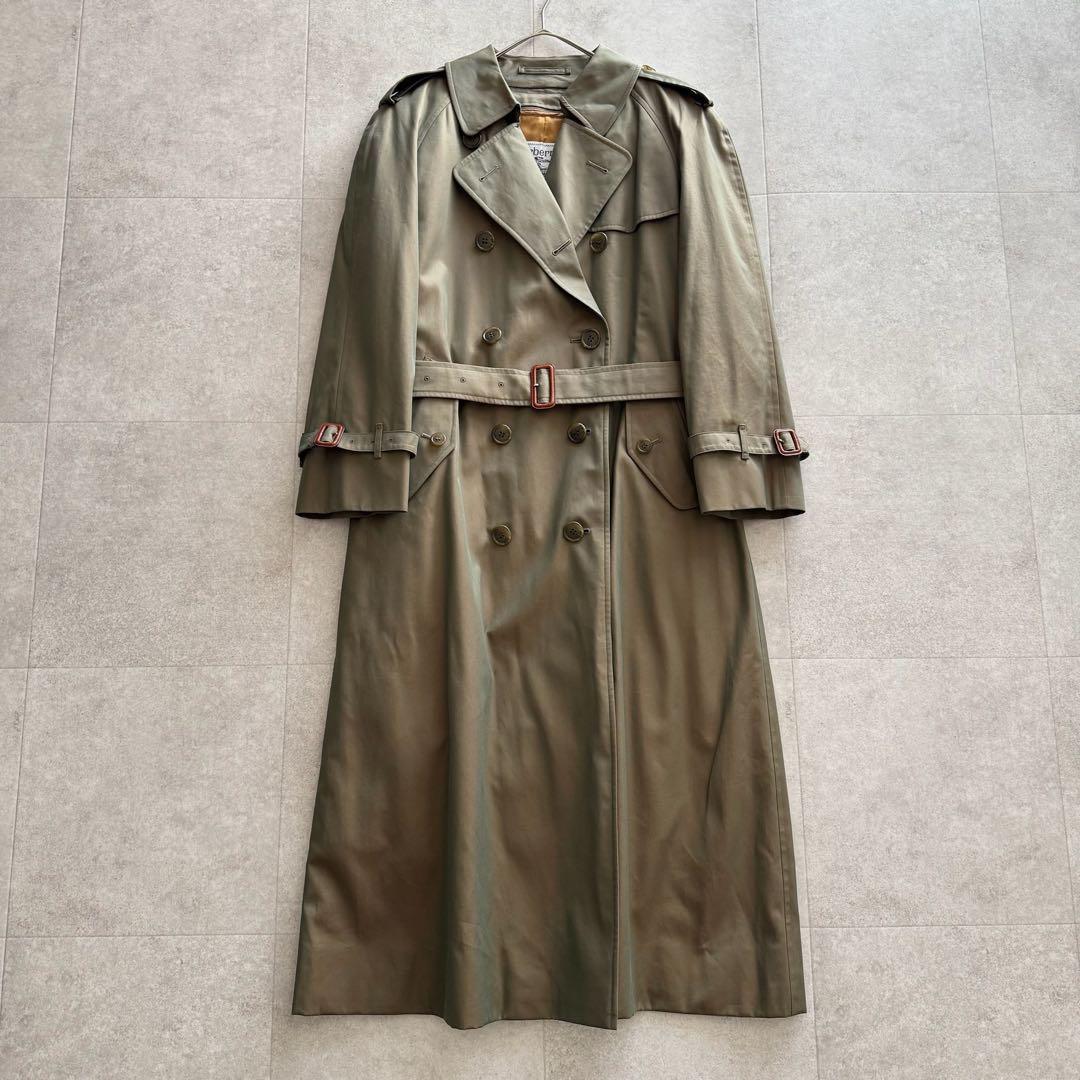 バーバリー　トレンチコート　玉虫色　カーキ　ノバチェック　ライナー　11