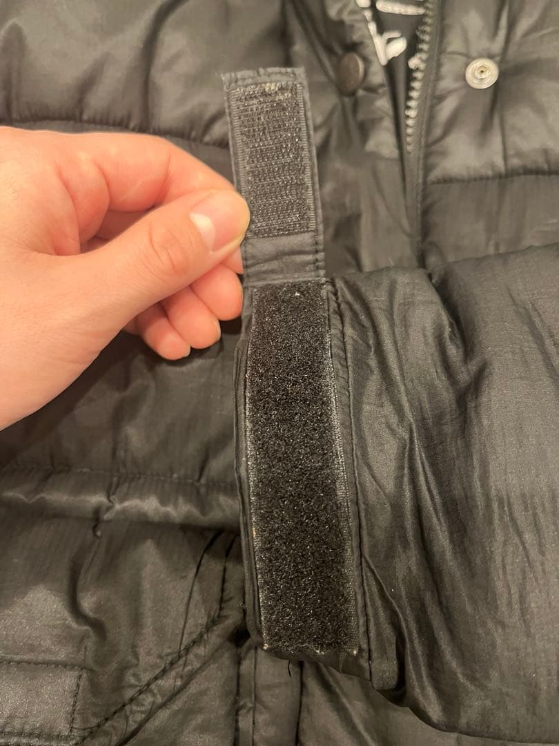 ぽめら　THE NORTH FACEダウン ブラック s 美品