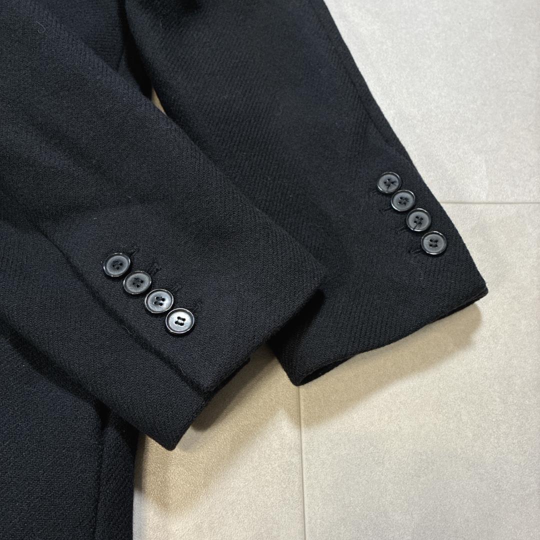 美品 ZARA×MANTECO♡ウール混 ダブルチェスターコート 黒 L相当