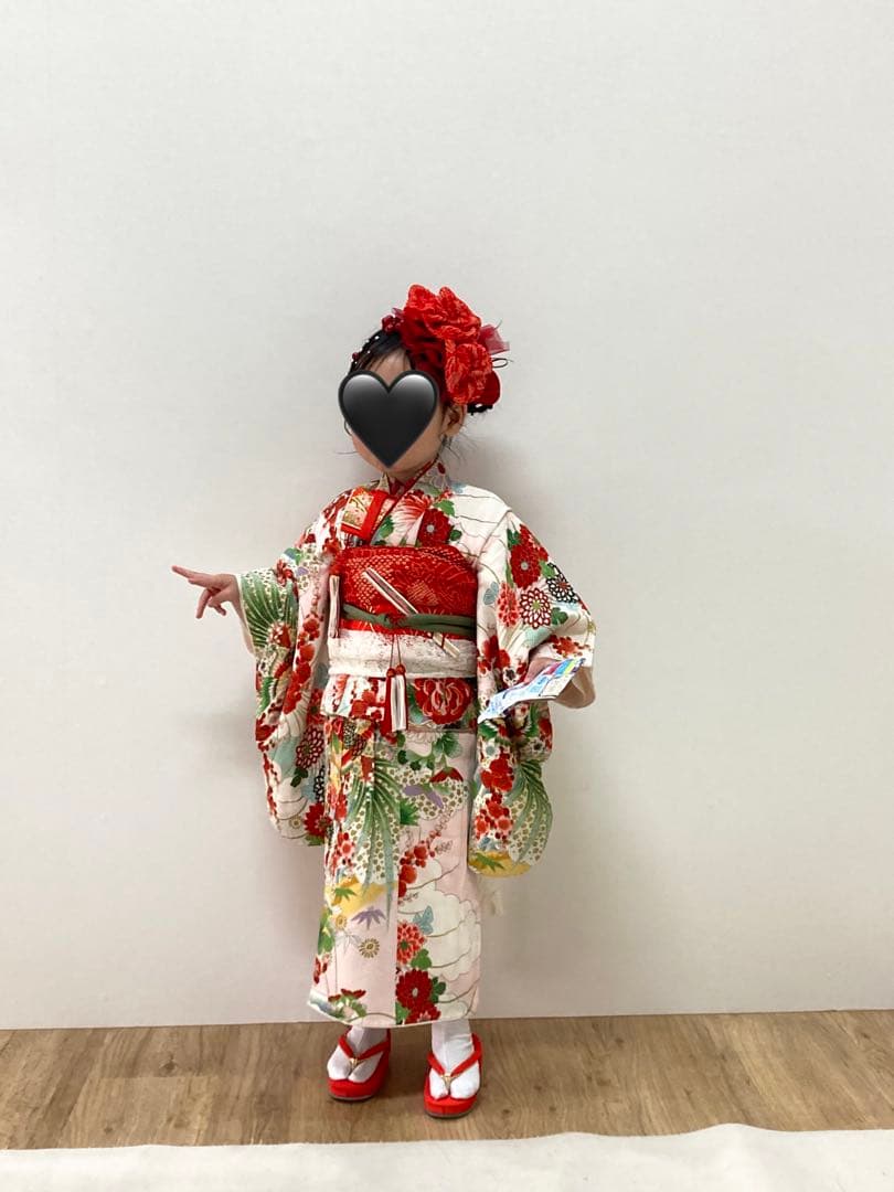 ３歳　七五三　着物セット　帯　女の子
