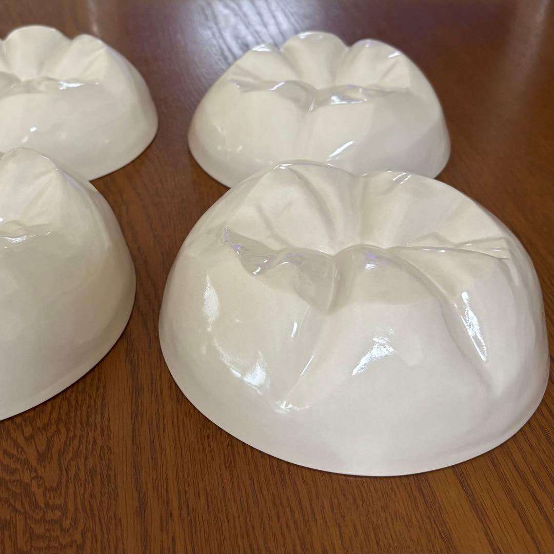 shiiboさんの奥歯のお皿 4枚セット　歯のモチーフ　デンタルグッズ