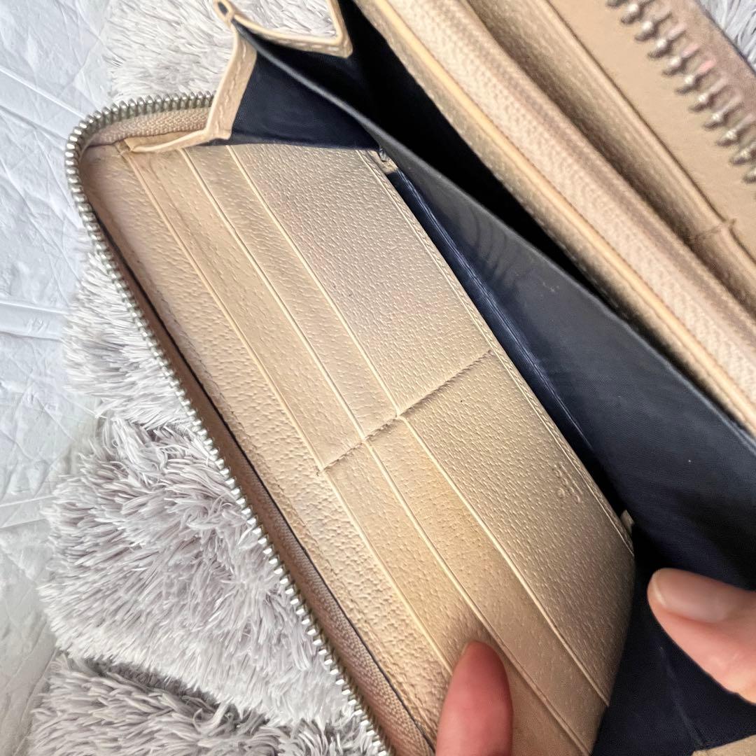 GUCCI✨オフザグリッド　長財布　ラウンドファスナー　ナイロン　ブルー