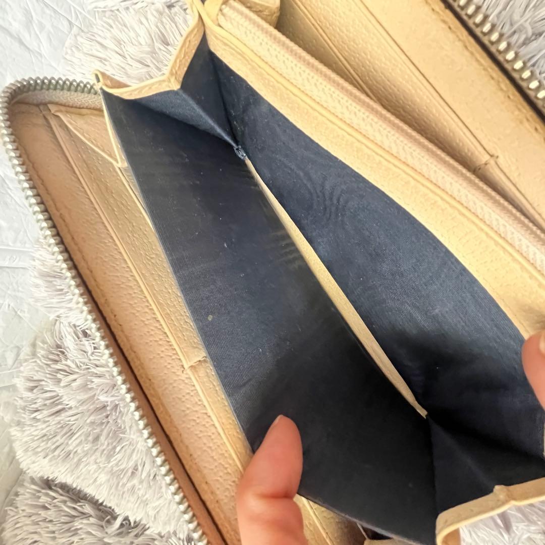 GUCCI✨オフザグリッド　長財布　ラウンドファスナー　ナイロン　ブルー