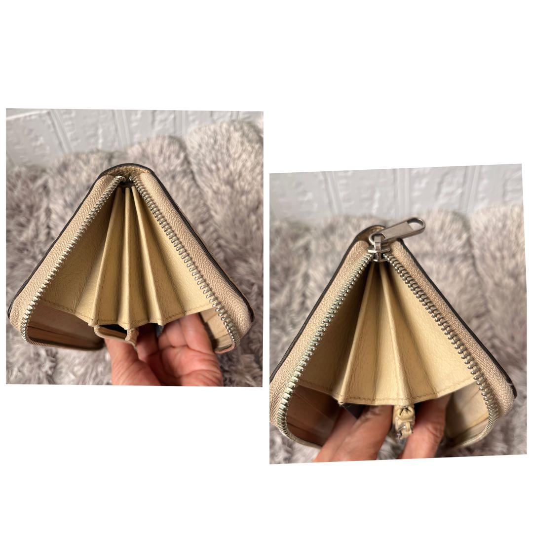 GUCCI✨オフザグリッド　長財布　ラウンドファスナー　ナイロン　ブルー