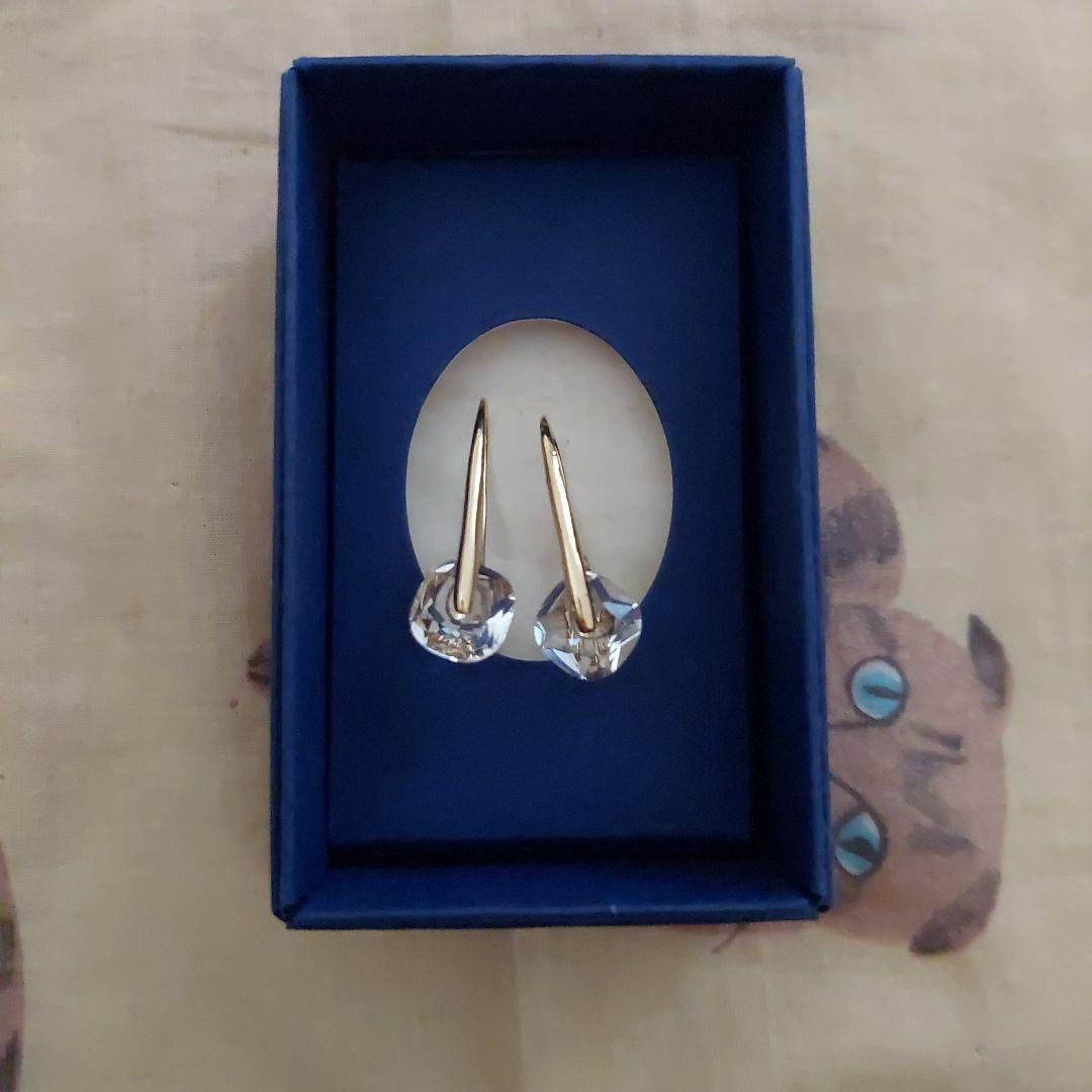 SWAROVSKI ロッキングホースとガラガラ 極美品❗廃盤品❗ピアスおまけ付❗