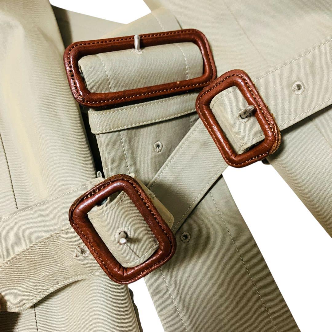 大きいサイズ XL バーバリー ノバチェックトレンチコート ベルト付 ベージュ