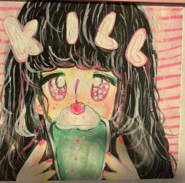 さいあくななちゃん 原画Original Painting 2017 東京一点物