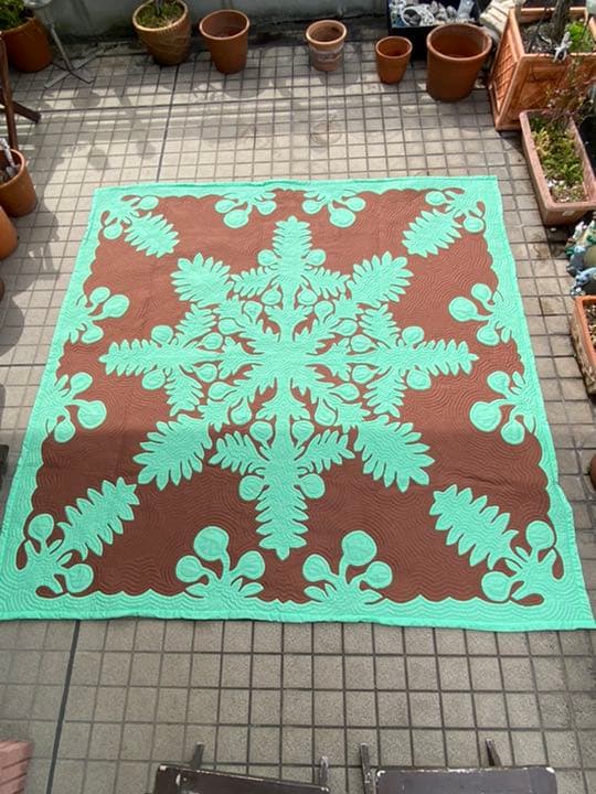 Hawaiian Quilt 手作りハワイアンキルト